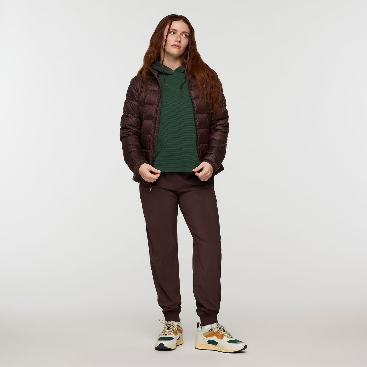 Atajo Long-Sleeve Waffle Hoodie - Women's