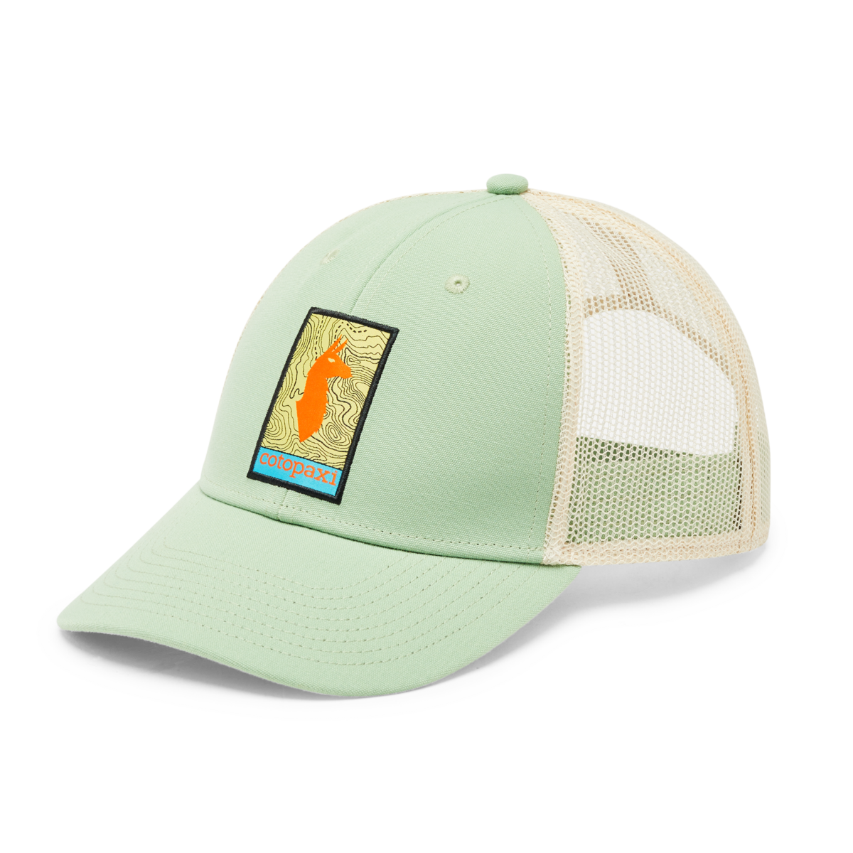 Llama Map Trucker Hat