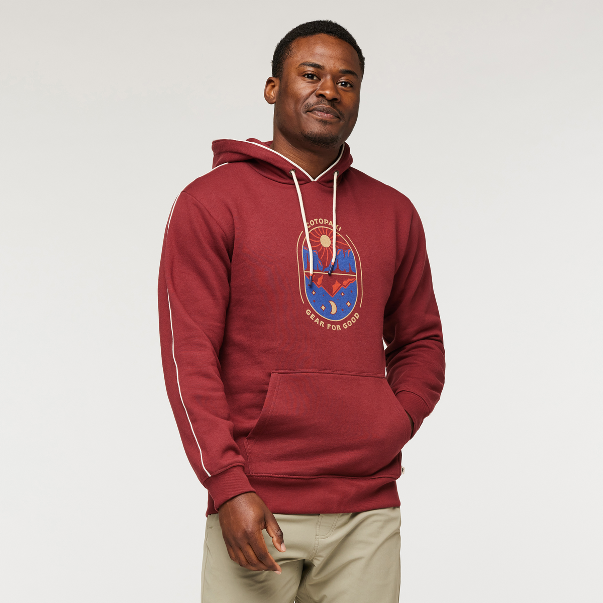 Day And Night Pullover Hoodie - Men's