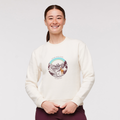 Traveling Llama Crew Sweatshirt - Women's