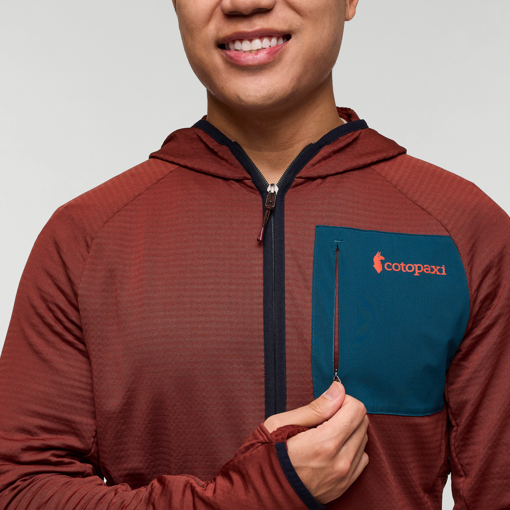 Otero Fleece Full-Zip Hooded Jacket - Men's
