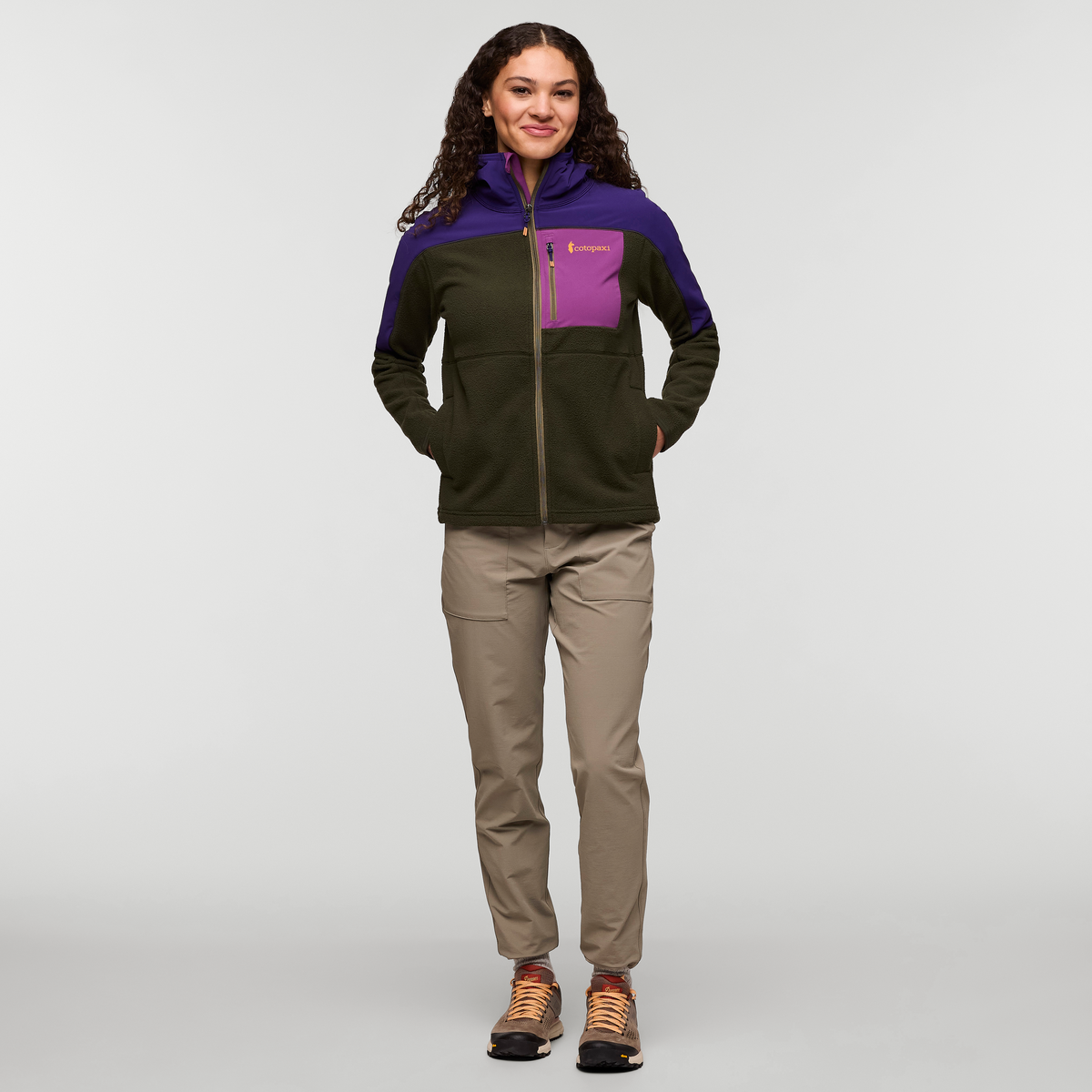 Abrazo Fleece Hooded Full-Zip Jacket - Women's