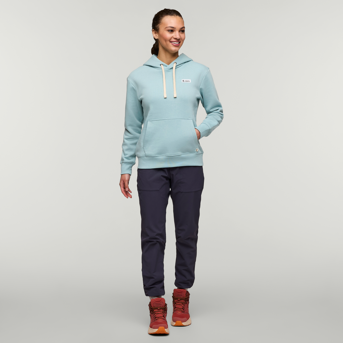 Llama Patch Pullover Hoodie - Women's