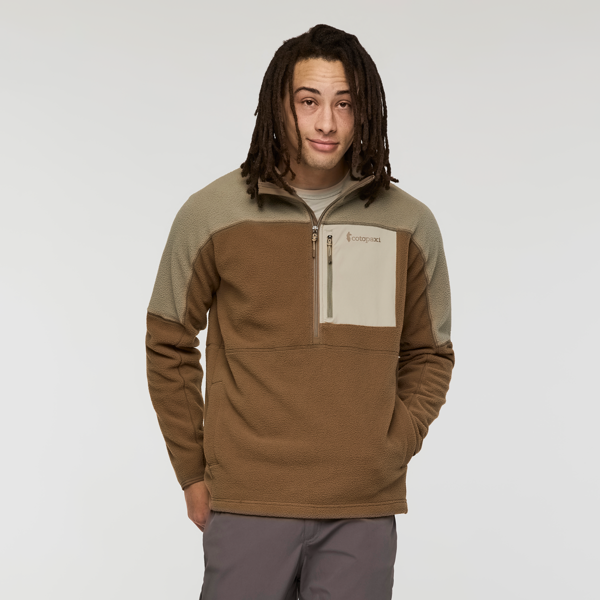 Abrazo Fleece Half-Zip Jacket - Men's