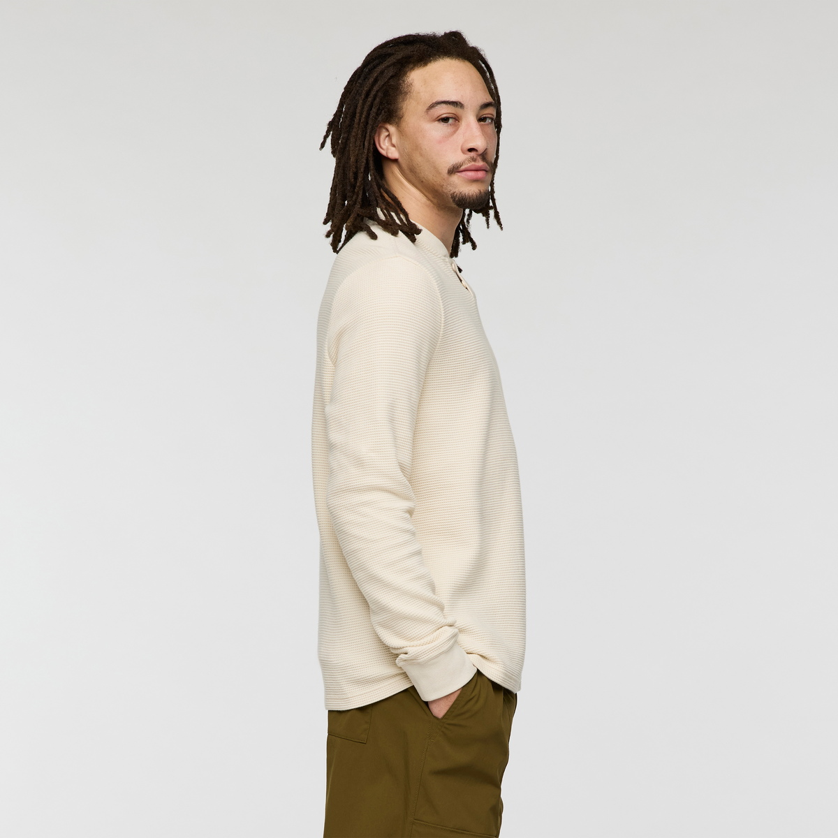 Atajo Long-Sleeve Waffle Henley - Men's