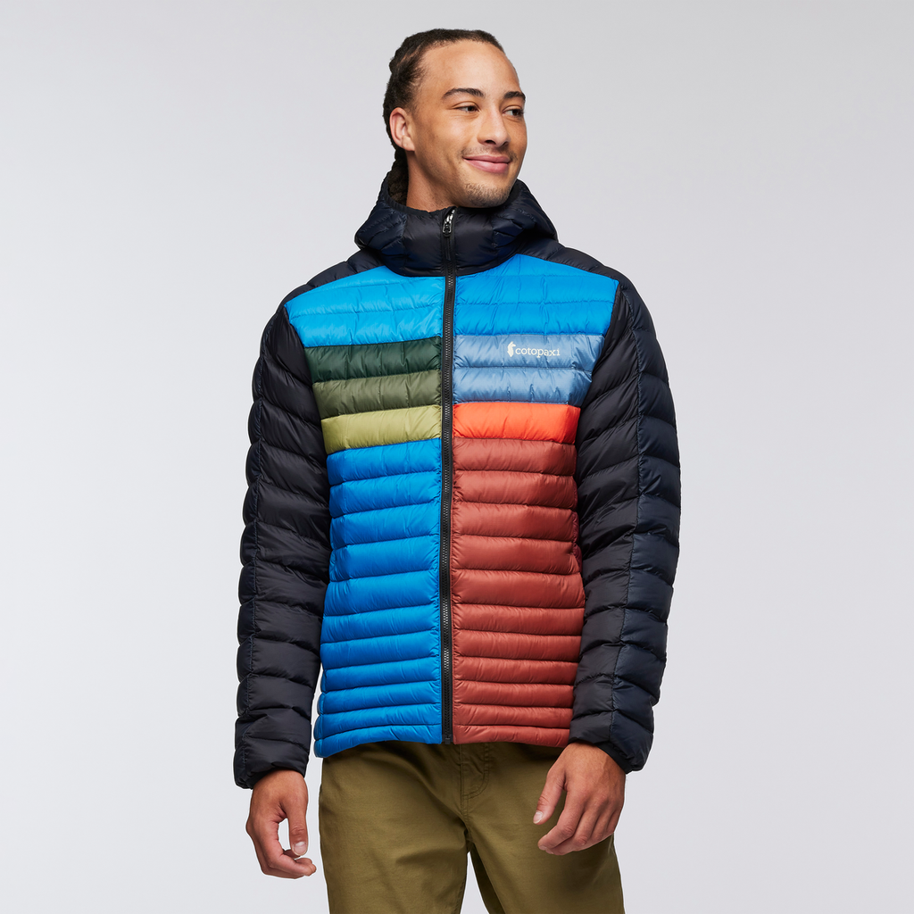 Funky Fuego Down Hooded Jacket - Men's