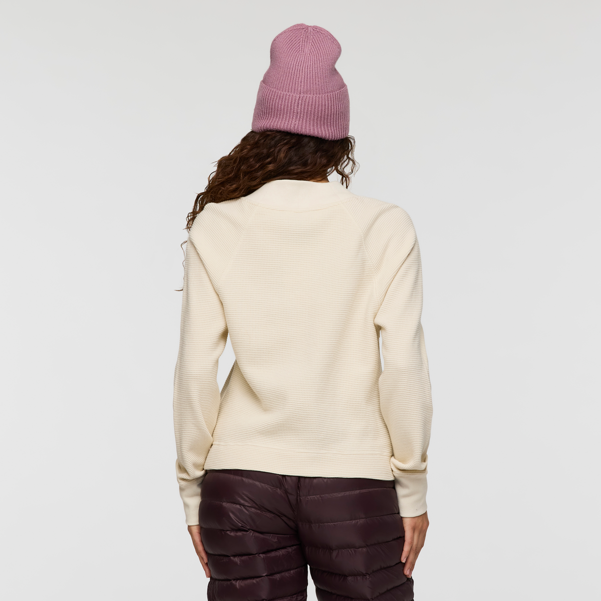 Atajo Long-Sleeve Waffle V-Neck - Women's