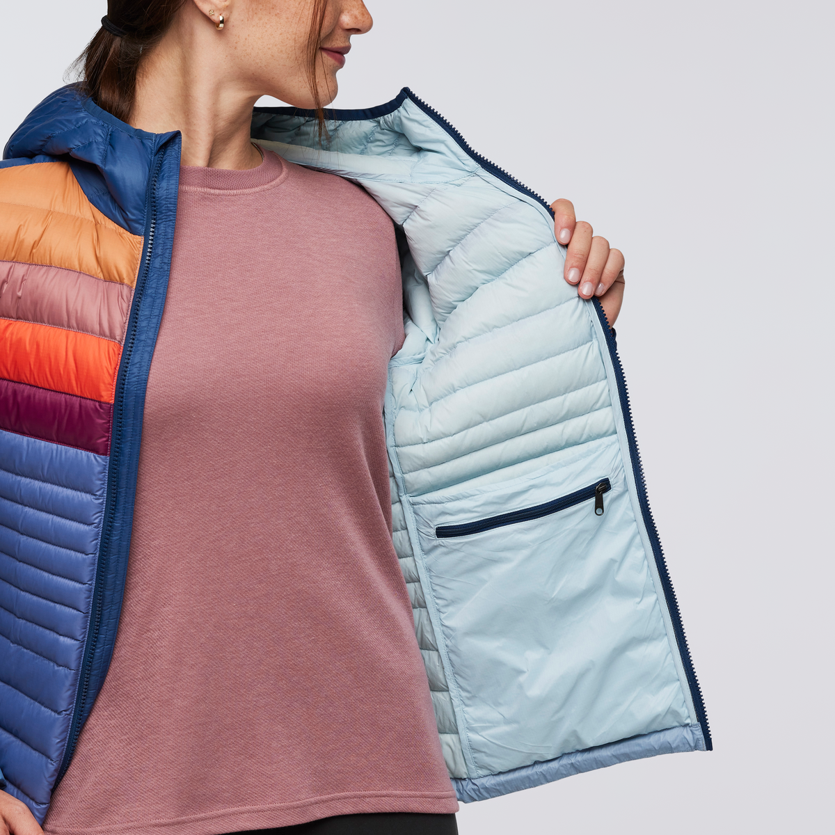 Funky Fuego Down Hooded Jacket - Women's