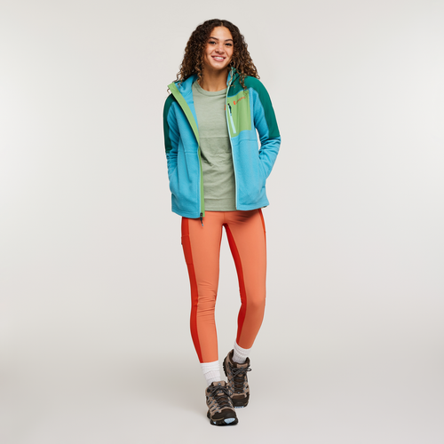 Abrazo Fleece Hooded Full-Zip Jacket - Women's