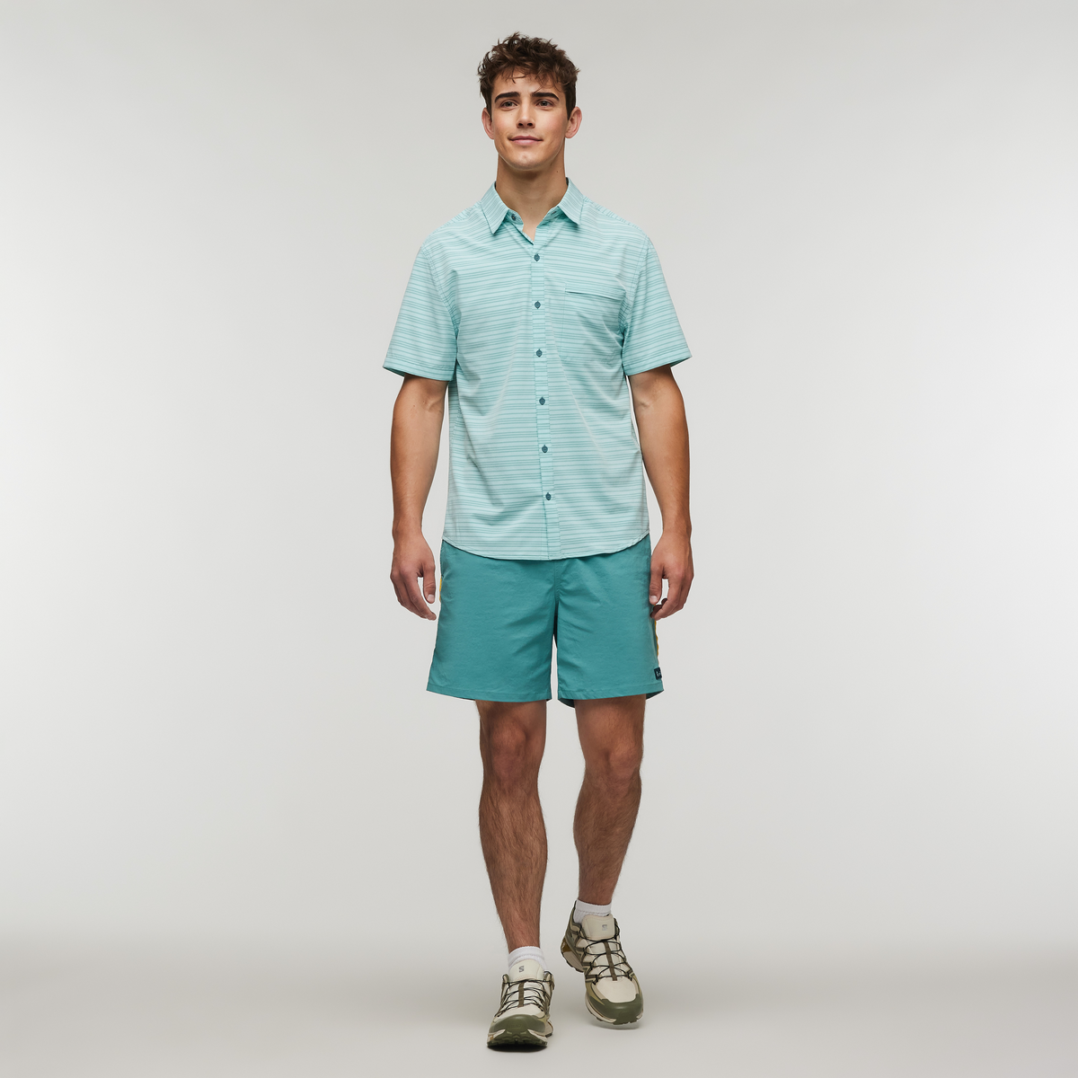 Cambio Button Up - Print - Men's