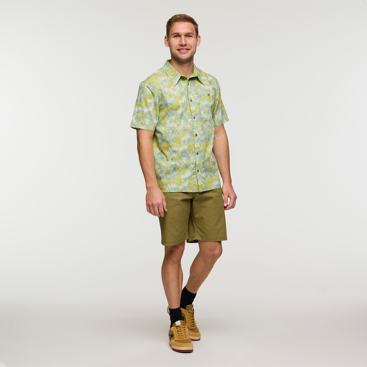 Estival Button Up Shirt - Print - Men's