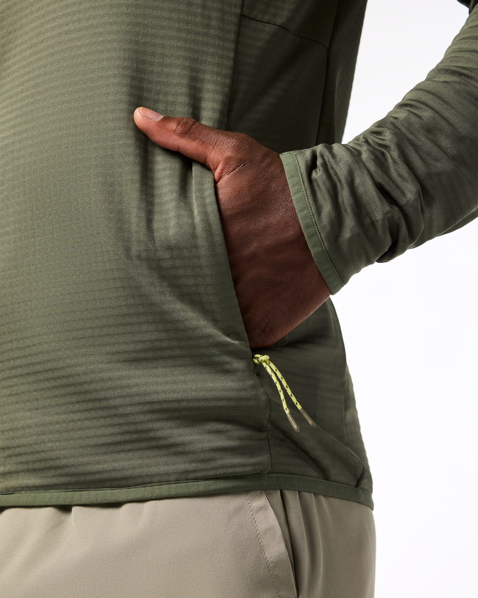 Otero Fleece Full-Zip Hooded Jacket - Men's
