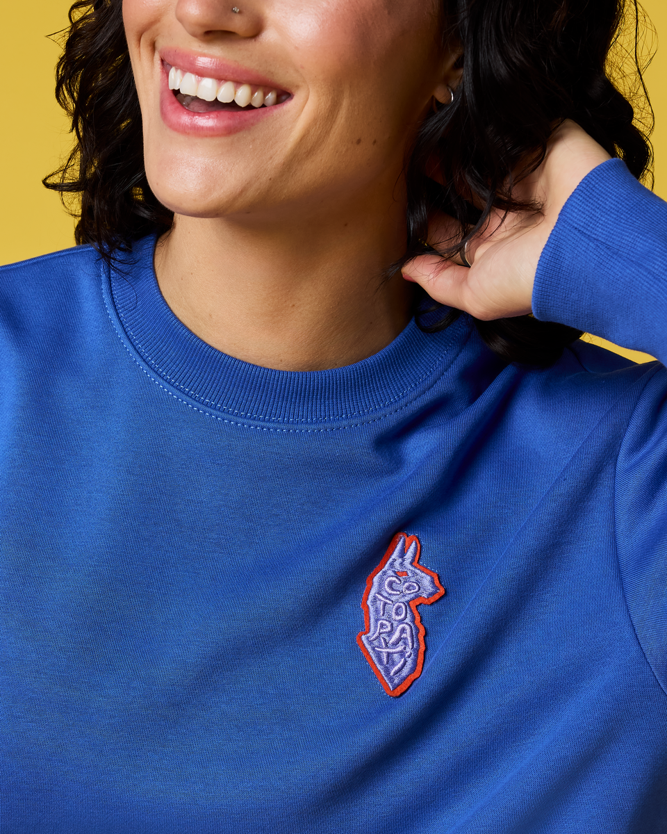Lava Llama Crew Sweatshirt - Women's