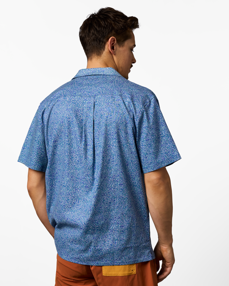 Afuera Button Up Shirt - Print - Men's