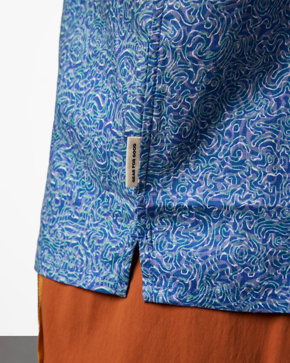 Afuera Button Up Shirt - Print - Men's