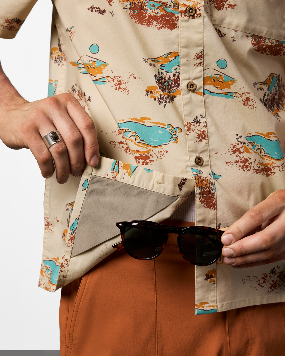 Estival Button Up Shirt - Print - Men's