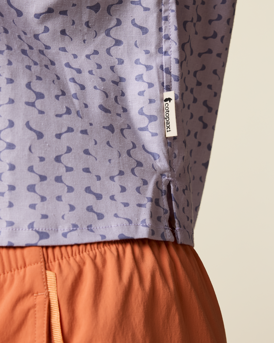 Afuera Button Up Shirt - Print - Women's