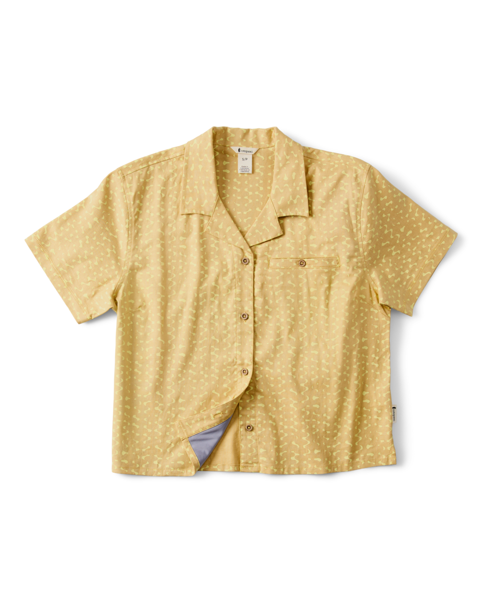 Afuera Button Up Shirt - Print - Women's